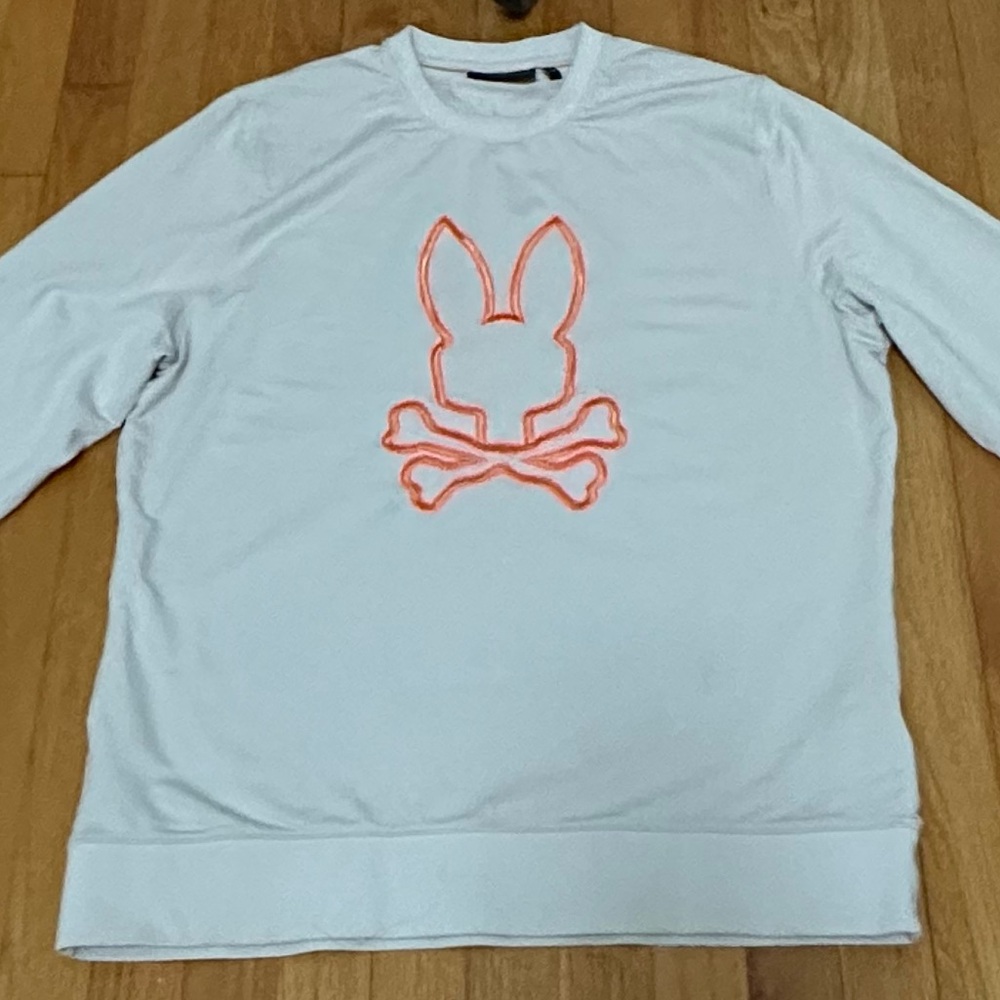 Psycho Bunny Floyd Micro French Terry Men's Sweatshirt, Size XL